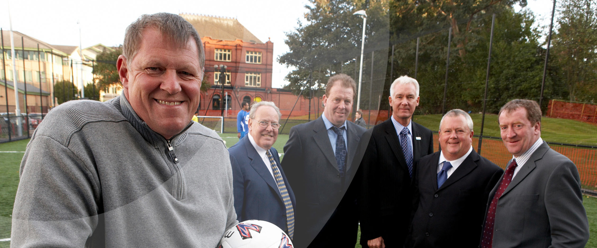 O'Brien Sports installs a 3G 5 a-side football pitch for Aston University in Birmingham, West Midlands