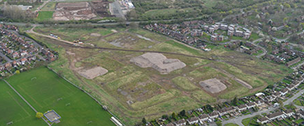 Midlands based Civil engineering contractor providing earthworks, groundworks and infrastructure services at Beacon Barrack SFA in Staffordshire, West Midlands