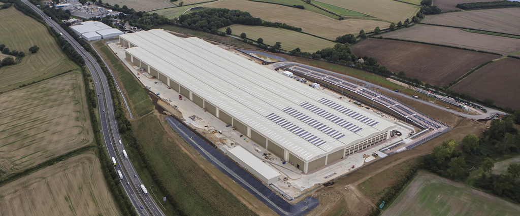 Midlands based civil engineering contractor providing groundworks services at Primark’s Thunderbird 2 Retail Distribution Centre in Northamptonshire, East Midlands