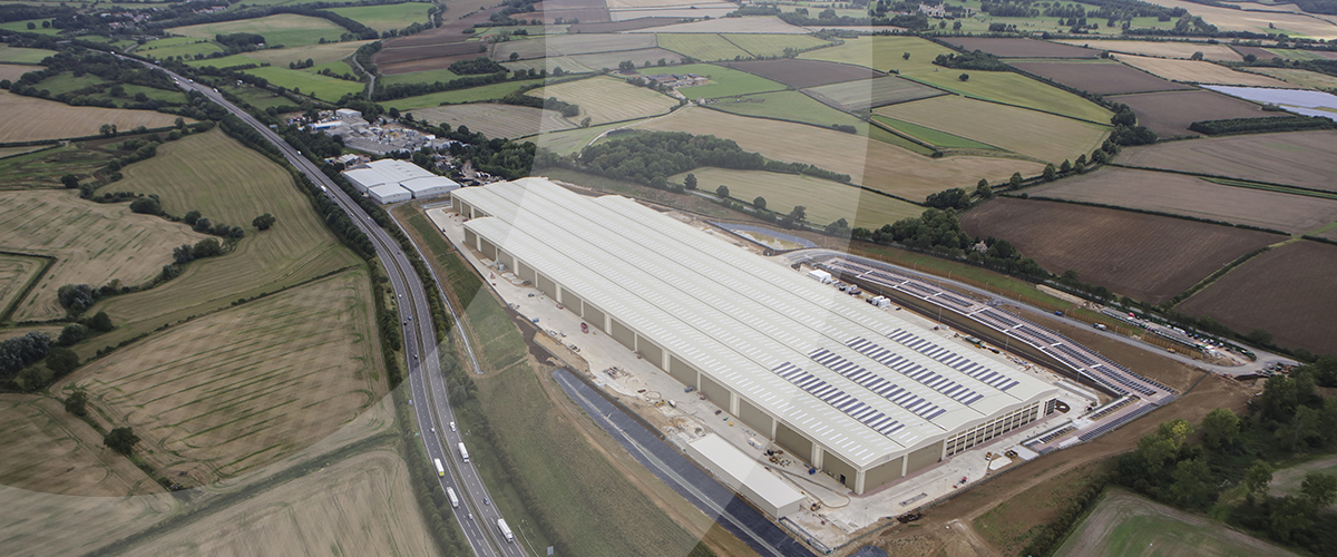 Midlands based civil engineering contractor providing groundworks services at Primark’s Thunderbird 2 Retail Distribution Centre in Northamptonshire, East Midlands