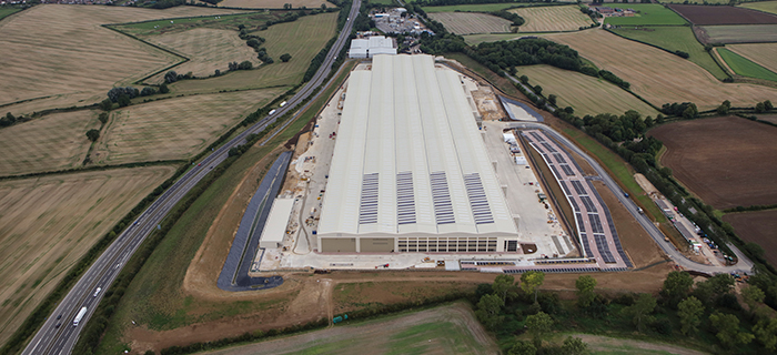 Midlands based civil engineering contractor providing groundworks services at Primark’s Thunderbird 2 Retail Distribution Centre in Northamptonshire, East Midlands