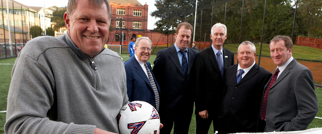 O'Brien Sports installs a 3G 5 a-side football pitch for Aston University in Birmingham, West Midlands