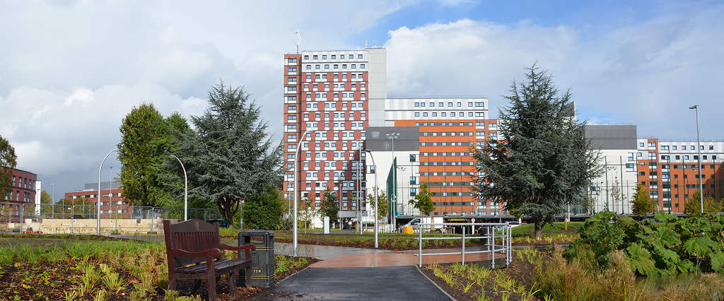 West Midlands based groundworks and civil engineering company providing hard landscaping services for aston university in Birmingham.