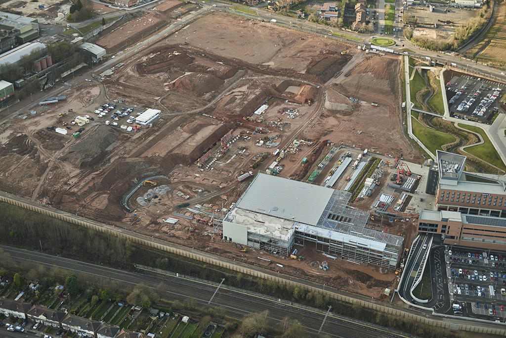 Civil engineering and groundworks company provides earthworks, groundworks and infrastructure services at Morgan Sindall’s regeneration of Longbridge town centre in Birmingham, West Midlands