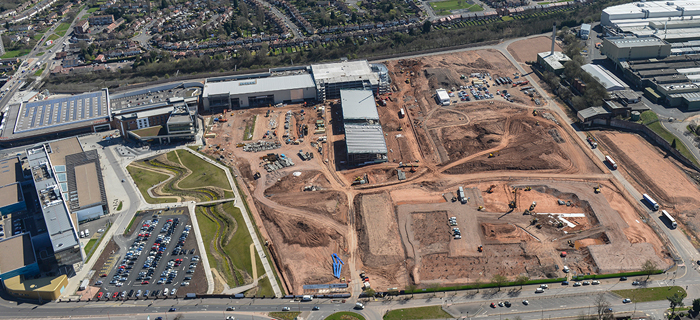 New CAT D6T takes the highway to St. Modwen’s Longbridge scheme