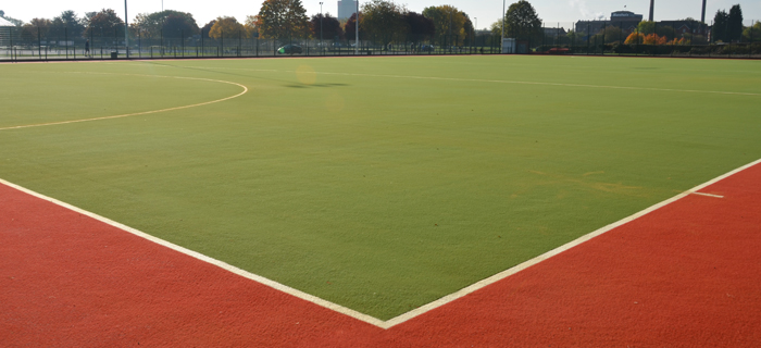 Civil engineering and groundworks contractor provides earthworks and sports pitch installation services at Burton Hockey Club in the West Midlands