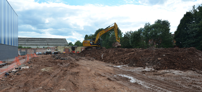 Civil engineering and groundworks contractor provides earthworks and 3G sports pitch installation services at Perry Beeches V School in Birmingham, West Midlands.