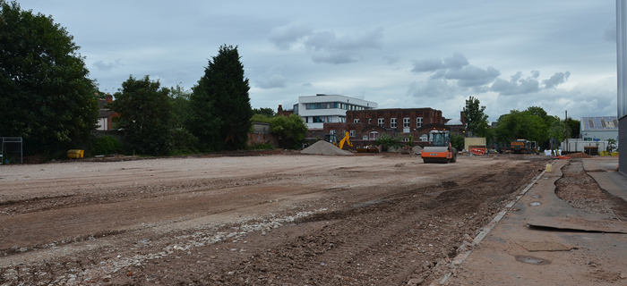 Civil engineering and groundworks contractor provides earthworks and 3G sports pitch installation services at Perry Beeches V School in Birmingham, West Midlands.