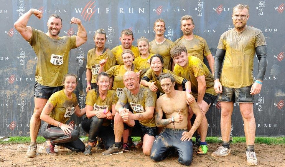 Mud, Mud, Mud and More Mud – O’Brien Charitable Trust’s Team Complete the Wolf Run