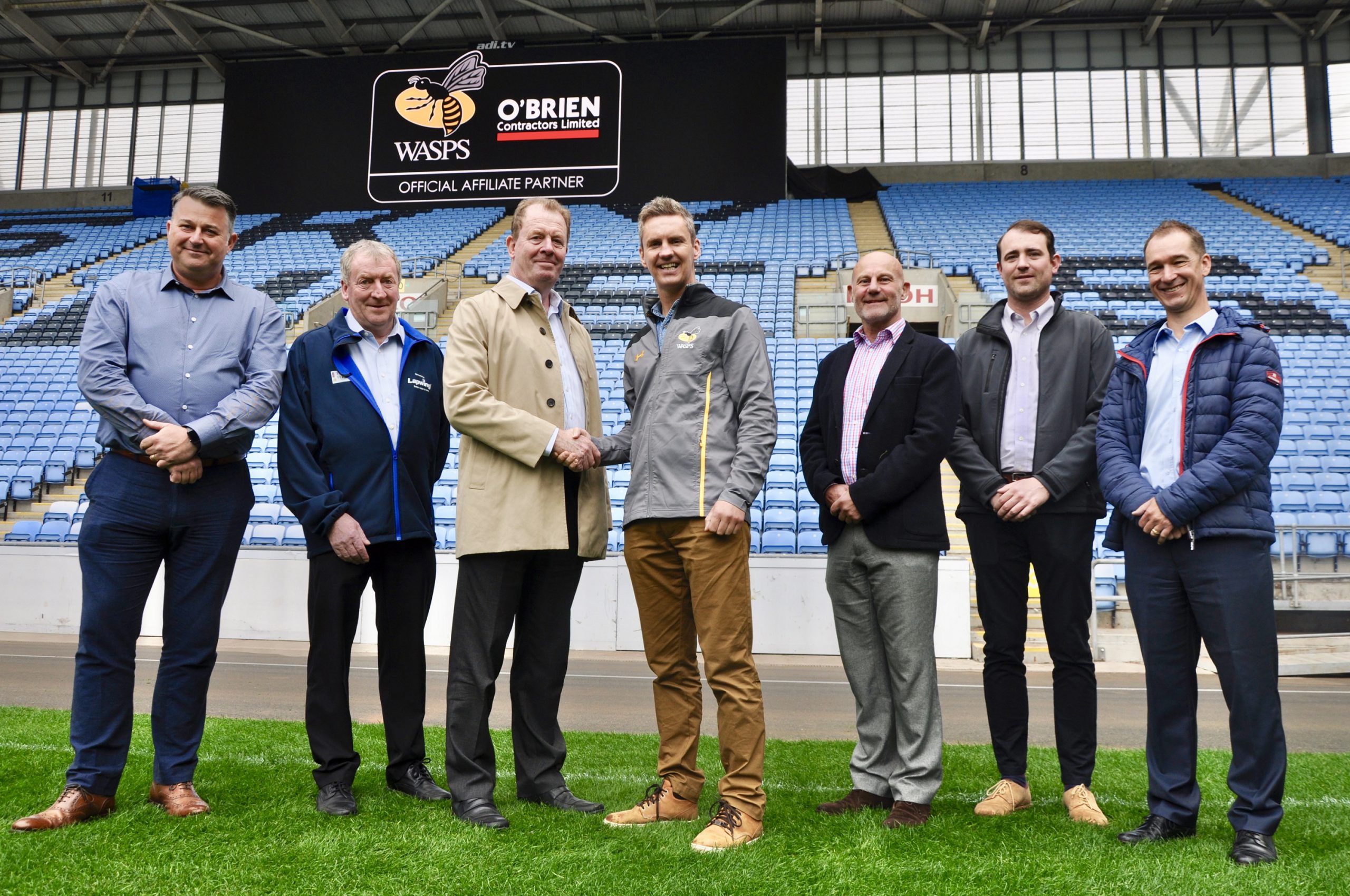 O’Brien Contractors Continue as Wasps Rugby Affiliate Partners for 2019/20 Season