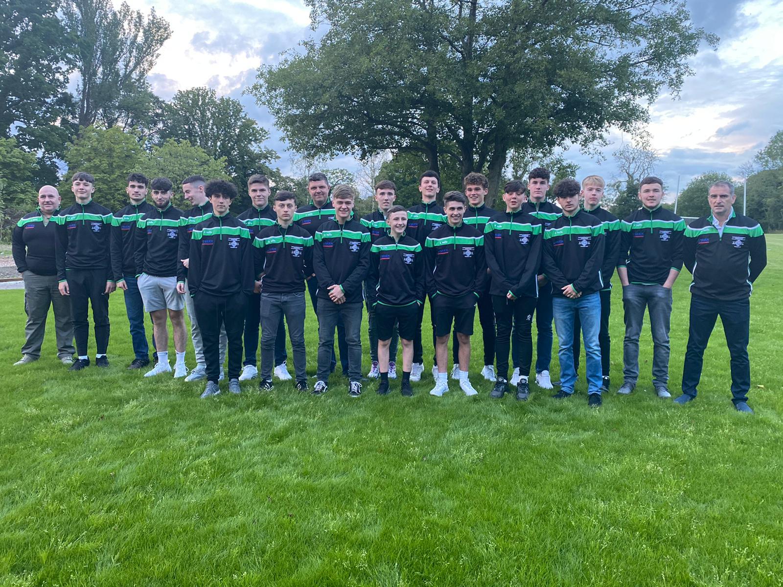 O’Brien Scores with Sean McDermott’s Gaelic Football Club Under 17’s Championship Team