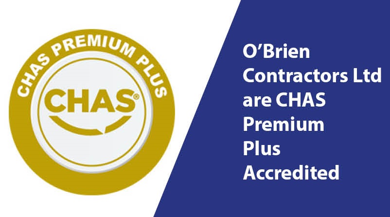 O’Brien Upgrade CHAS Accreditation to Premium Plus