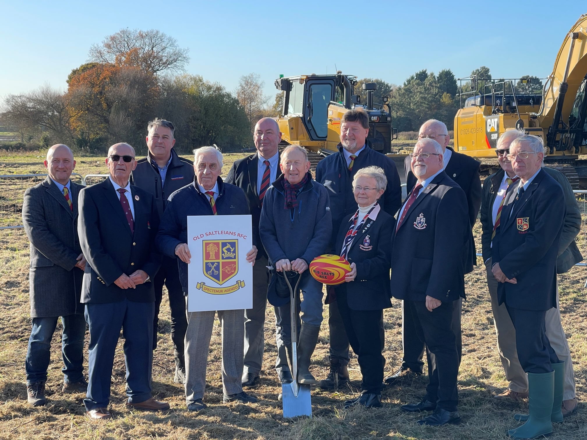 O’Brien Touch Down at Old Saltleians RFC, to Develop New Rugby Training Grounds!