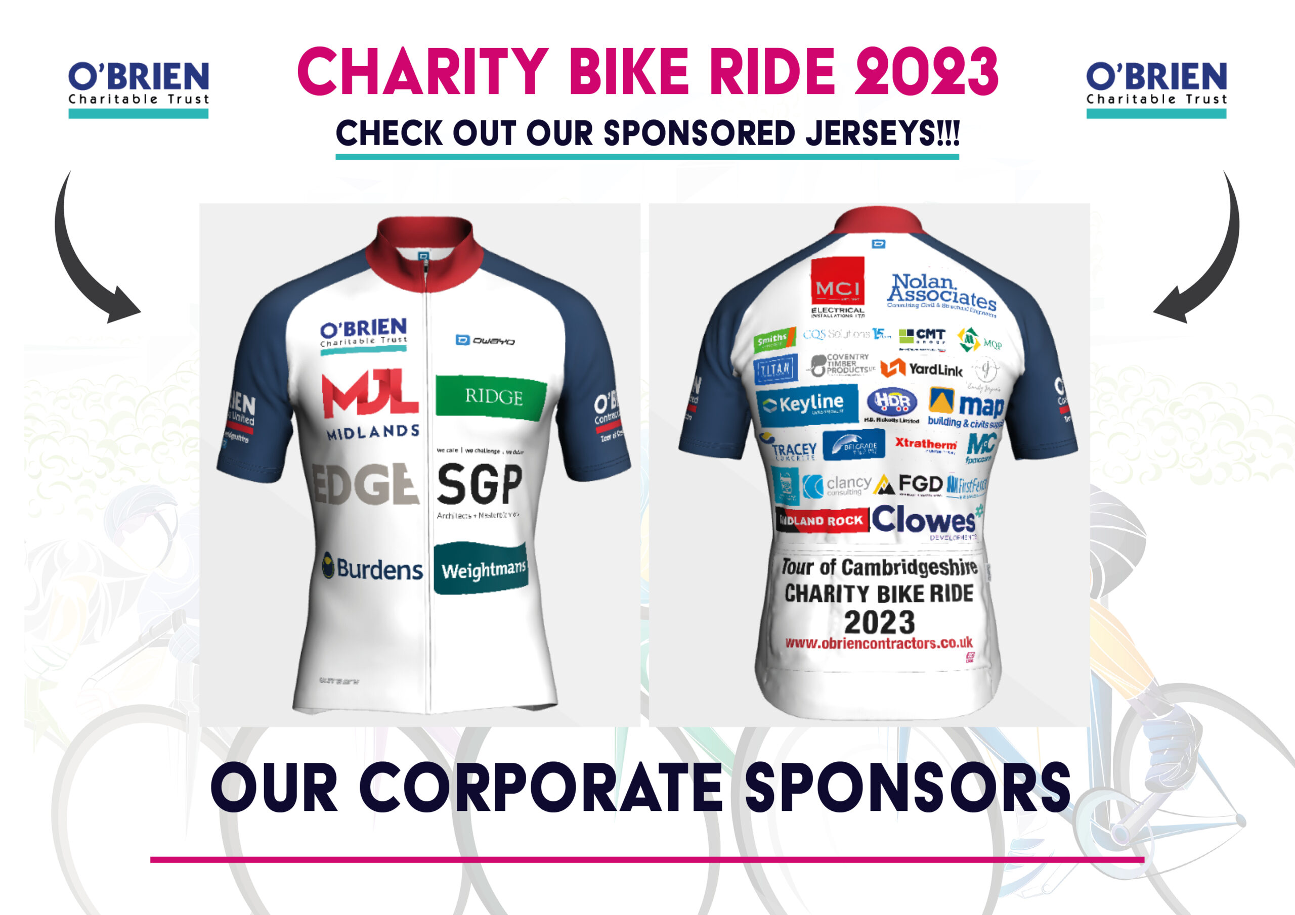 Gearing up for the Charity Bike Ride