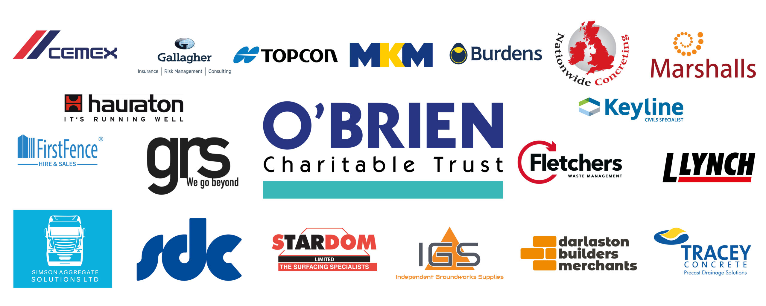 Outstanding Supplier Support for O’Brien Charity Golf Day 2023