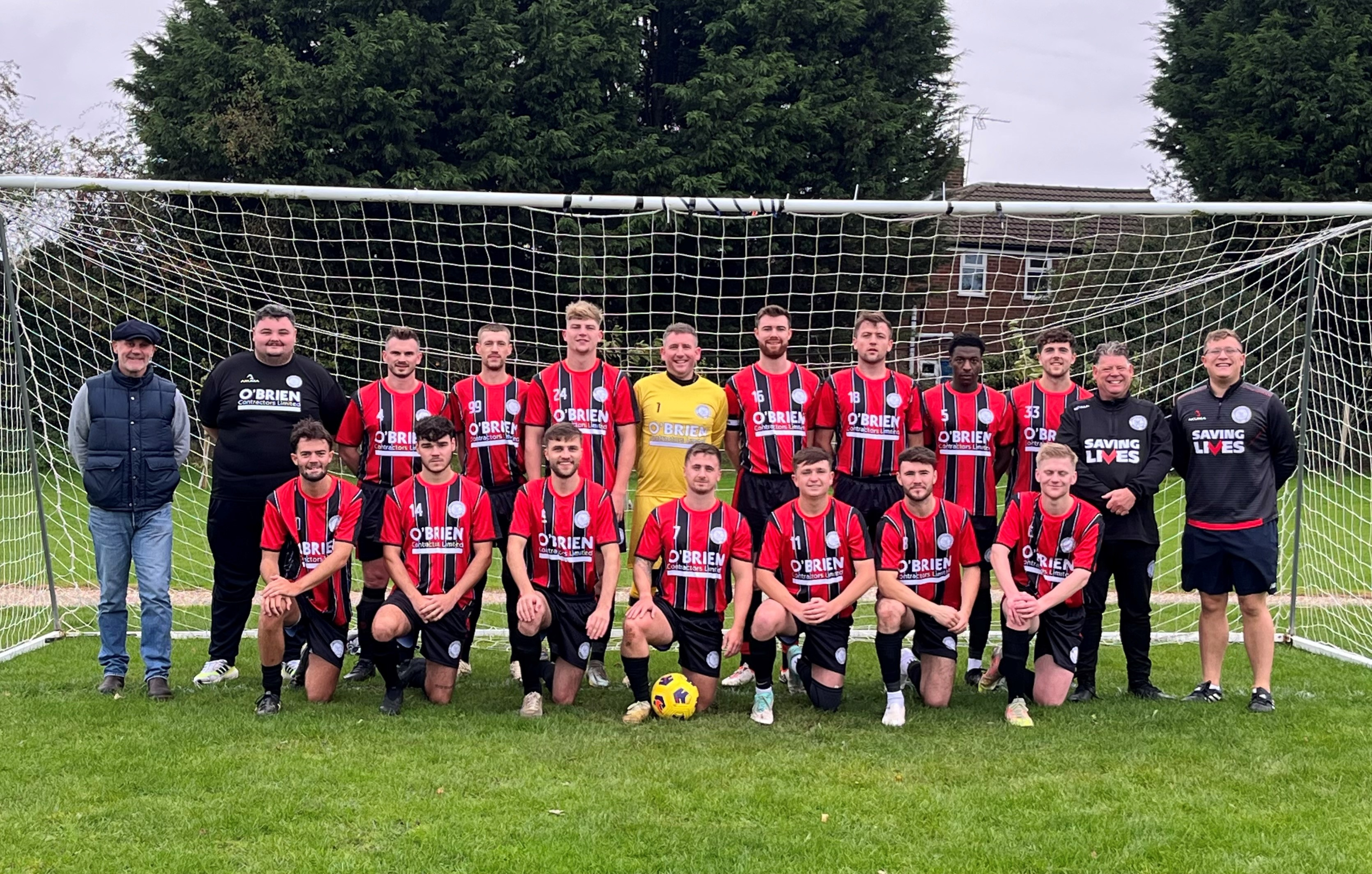 Cubbington Albion before their first home game